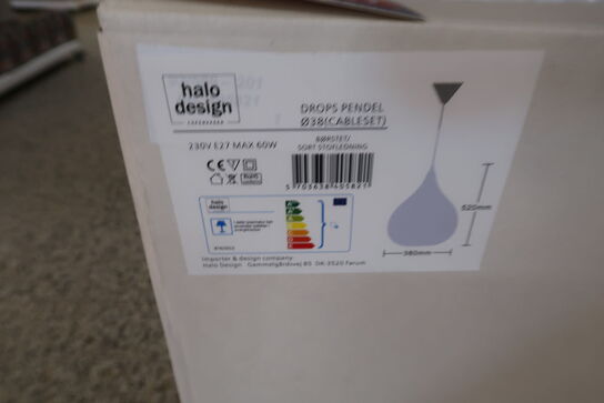 Drops Pendel Ø38 Opal - Halo Design