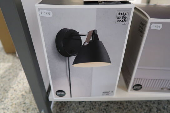 2 stk. Strap 15 Pendel Lampe - DFTP væg