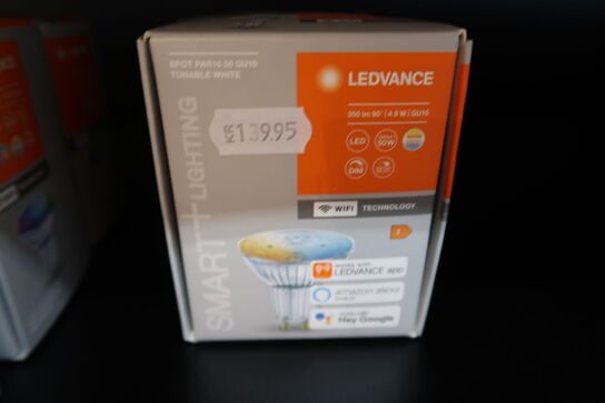 3 stk. Ledvance spotpære SMART+ WiFi 40 GU10 2700-6500K 5 W