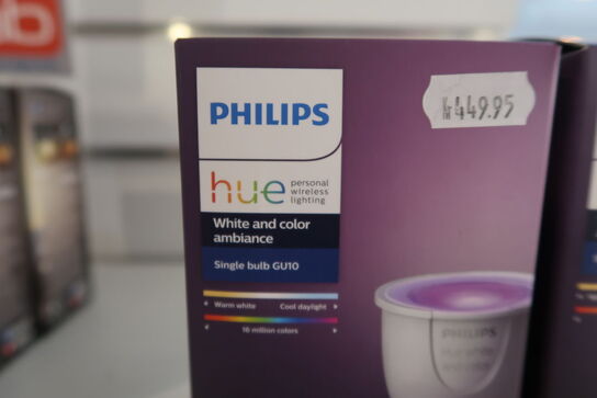 Philips Hue White and Color Ambiance GU10 pære