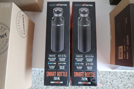 2 stk. Gadget Monsters Smart Bottle 750ml