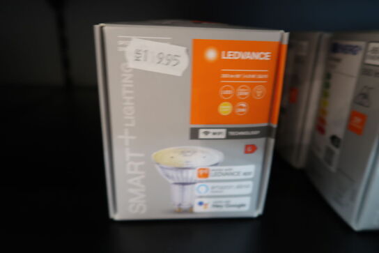 3 stk. Ledvance Smart+ Wifi GU10 spotpære, 4,9W