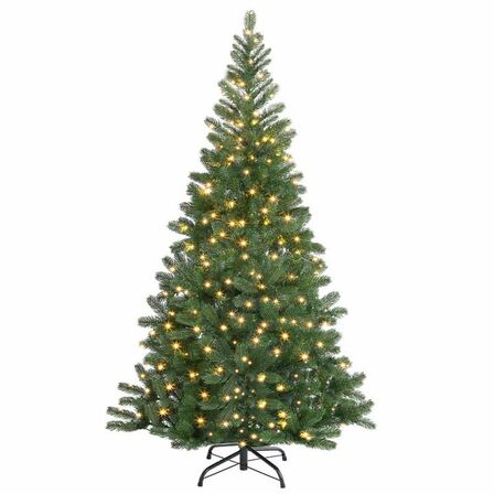 Artificial Christmas tree with lights 140cm