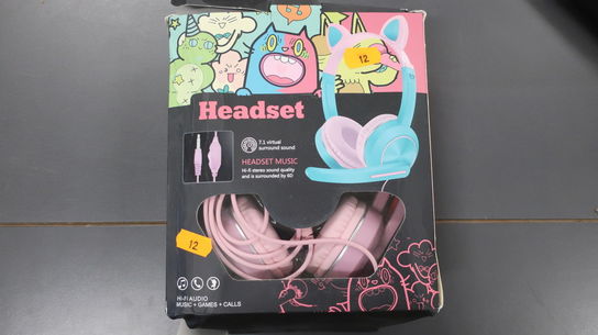 Headset med mikrofon