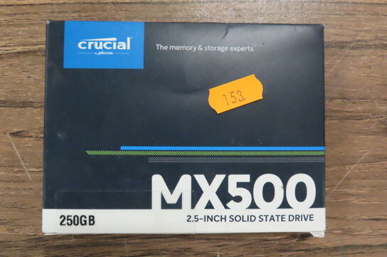 SSD Harddisk 2.5" 250GB CRUCIAL