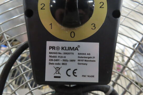 Ventilator PROKLIMA