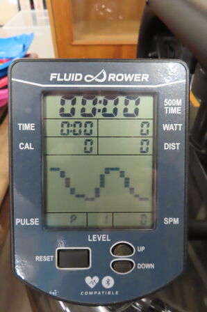 Romaskine FLUID ROWER (defekt)