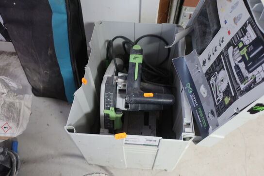 Dyksav FESTOOL TS 55 REBQ med føringsskinne