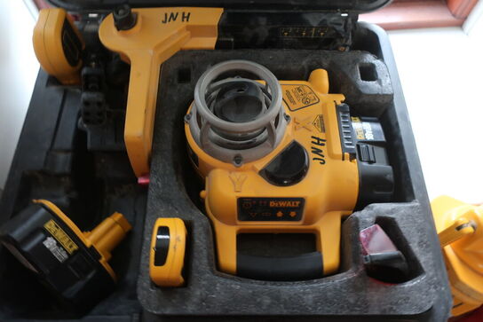 Rotationslaser DEWALT DW077 med 2 stk. batteri