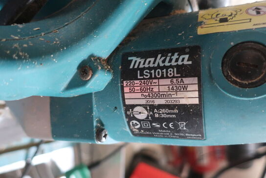 Kap-/geringssav MAKITA LS1018L med arbejdsbord