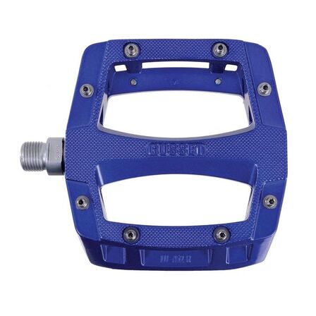 1 par Gusset Slim Jim Alu Pedals Blue