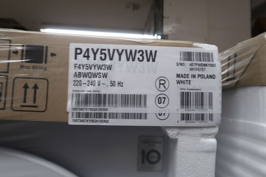 LG P4Y5VYW3W - Frontbetjent vaskemaskine