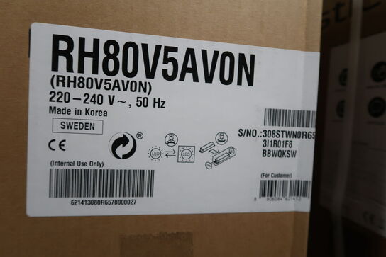 LG RH80V5AV0N – Kondenstørretumbler med varmepumpe