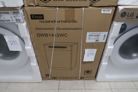 Scandomestic DWB1442WC Opvaskemaskine til indbygning