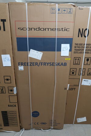 Scandomestic SFS 381 BX fritstående NoFrost fryseskab