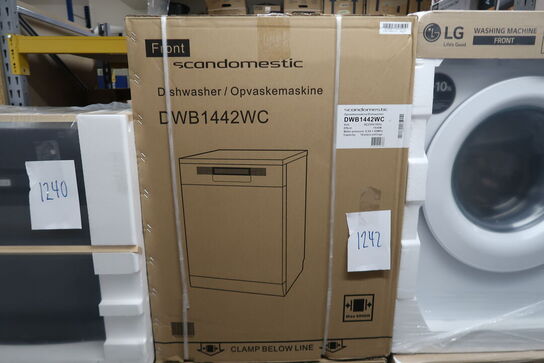 Scandomestic DWB1442WC Opvaskemaskine til indbygning
