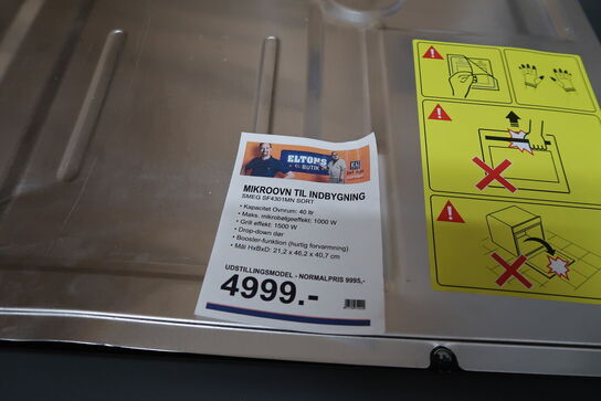 Smeg SF4301MN - Mikroovn til indbygning 