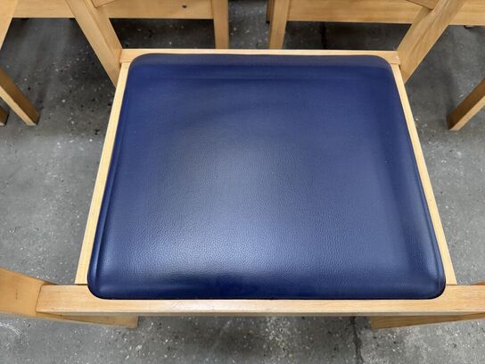 10 stk. Hans J. Wegner Model 886, Serie 1294 stole med armlæn MOMSFRI