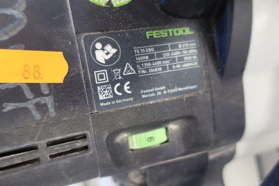 Dyksav FESTOOL TS 75 EBQ