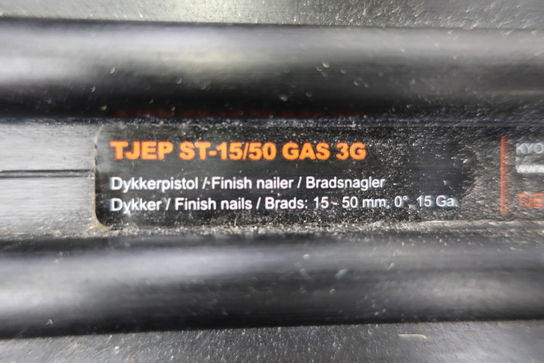 Gas dykkerpistol TJEP ST-15/50 GAS 3G