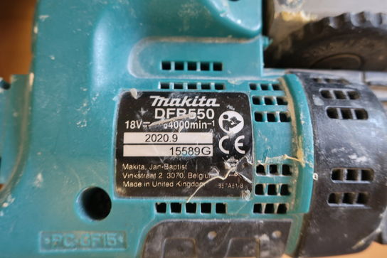 Gipsskuemaskine MAKITA DFR550