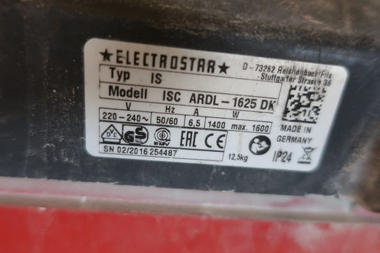 Støvsuger ELECTROSTAR ISC ARDL-1625 DK