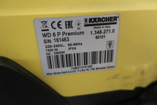 Våd- og tørstøvsuger KARCHER WD 6 P Premium