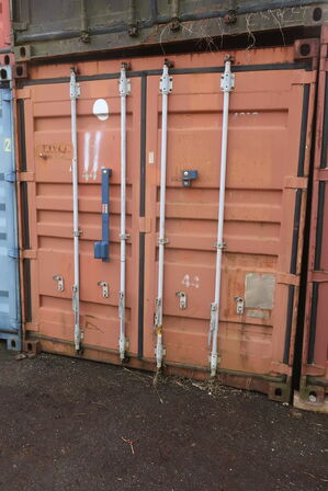 40" container uden indhold