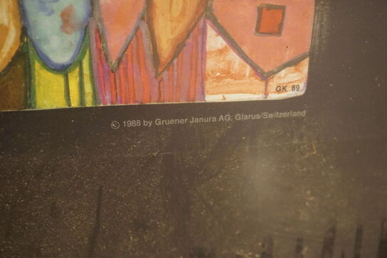 Hundertwasser 905 af, Gruener Janura 1988