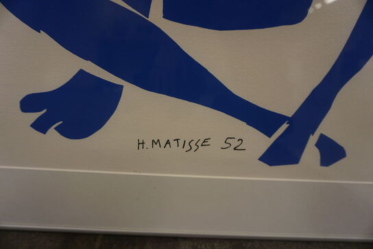 1 stk. Billede af, H. Matisse 52 