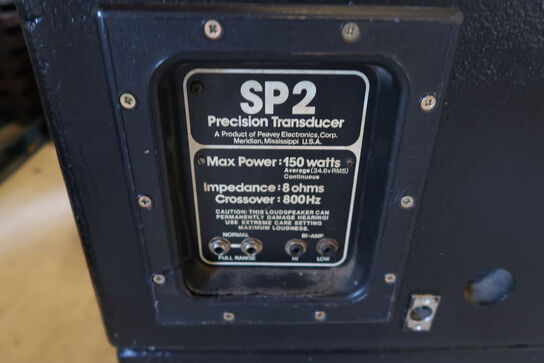 SP2 sæt Vintage 150 Watt Precision Transducer højtalere