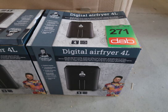 Digital airfryer 4l