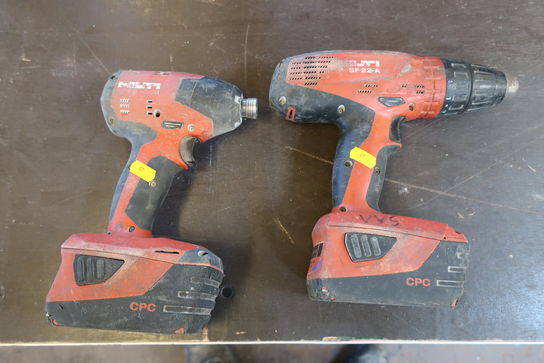 Bore/skruemaskine og slagnøgle HILTI SF 22-A