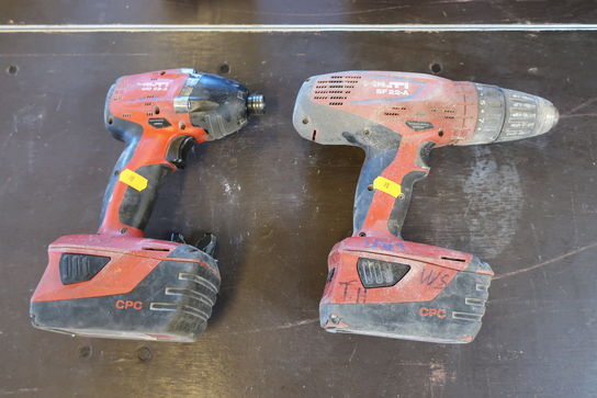 Bore/skruemaskine og slagnøgle HILTI SF 22-A, SID 22-A