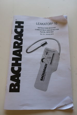 Gas målerudstyr BACHARACH LEAKATOR 10