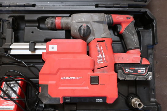 Borehammer og støvsuger MILWAUKEE M18 CHX, M18 CDEX