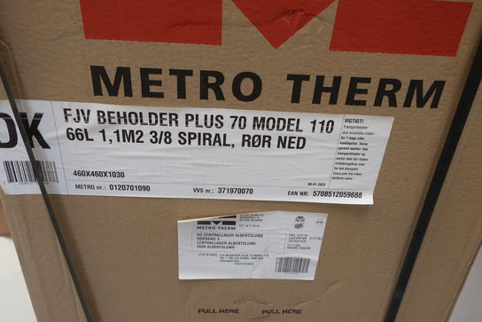 Fjernvarmebeholder METRO THERM PLUS 70 MODEL 110