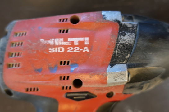 Bore/skruemaskine og slagnøgle HILTI SF 22-A, SID 22-A