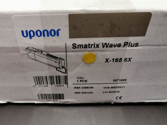 UPONOR smarttrix Wave plus gulvvarmestyring X-165 6X