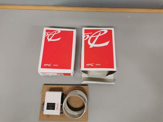 2 stk. DANFOSS kp 61 thermostat