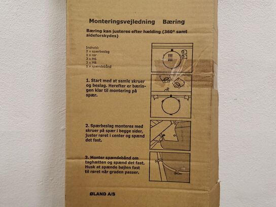 Monteringsbeslag til skorsten Ø 260 mm