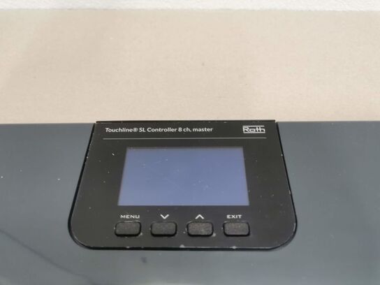 ROTH gulvvarmstyring touchline SL controler 8 CH.master, 1 stk Roth rumtermostat, 8 stk Roth telestater