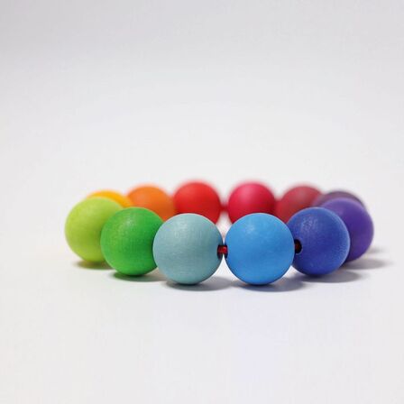 3 pk. Rainbow Bead Ring