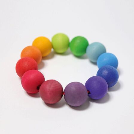 3 pk. Rainbow Bead Ring