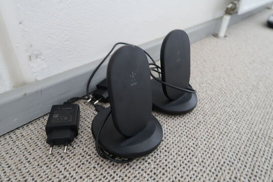 2 stk. Belkin wireless charging stand 15W