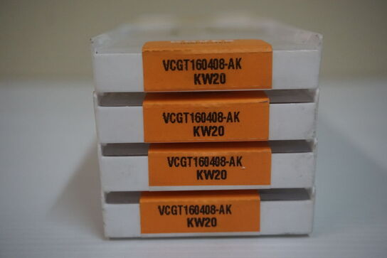 4 pakker platter VCGT160408-AK KW20