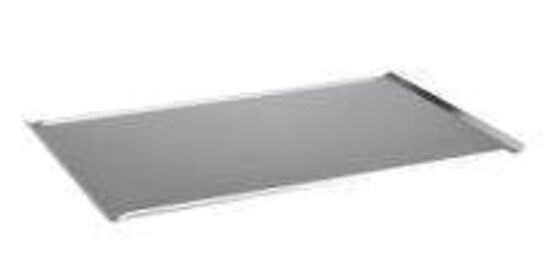 10 stk. Bageplade 1/1 GN aluminium glat m/ 4 buk/vulstkant