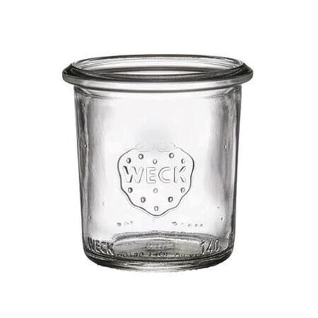 48 stk. Patentglas 14 cl u/låg Diam 60 mm Weck