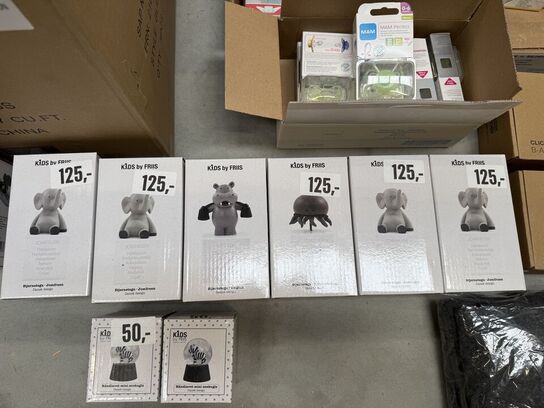 Kæmpe parti handelsvarer