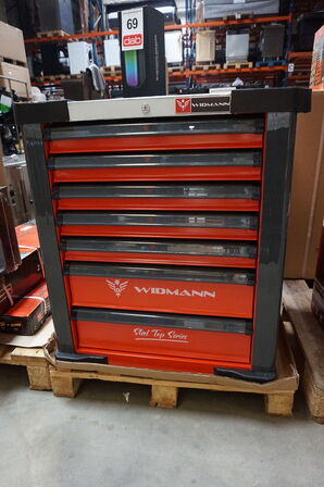 Widmann XL-Steel top Værkstedsvogn 272 Dele 